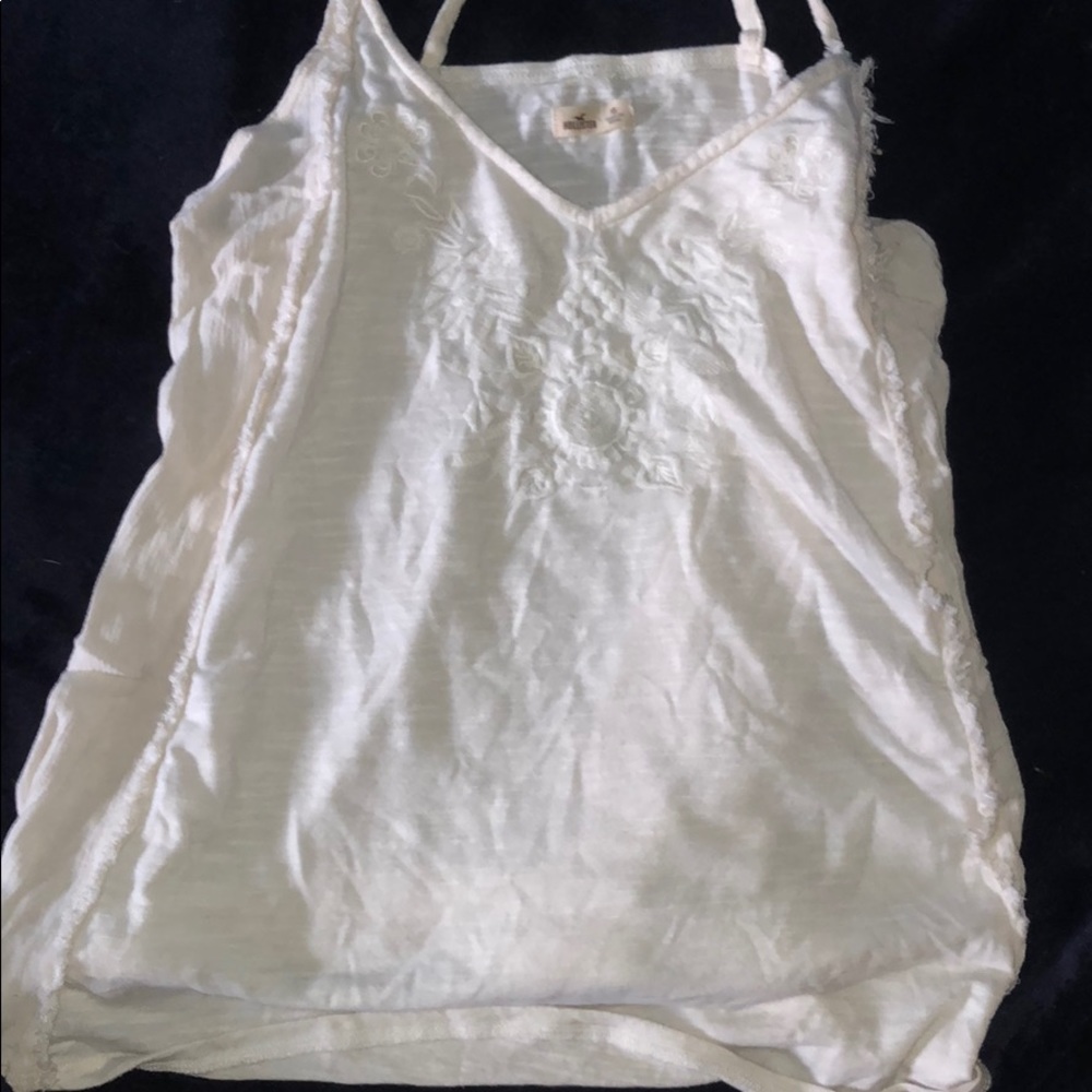 Cream tank top